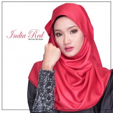 Shimmer Shawl Indian Red